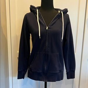 GAP Dark Blue Women's Zip-Up Hoodie XS